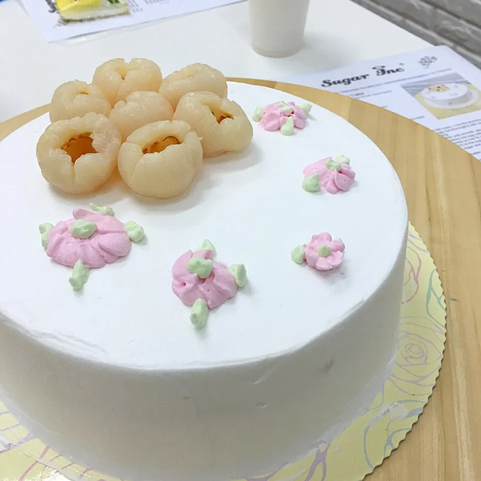 Lychee Martini Cake 🎂|Trish Wongさん