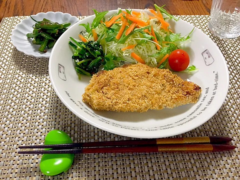 おうちごはん♡揚げないトンカツと糀料理♡|チコさん