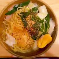 Snapdishの料理写真:#野菜たっぷり！ラーメン|ともさん