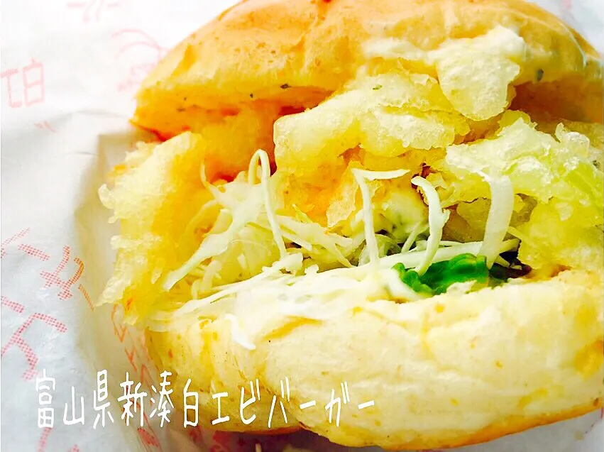 富山県新湊の白エビバーガー
美味しい〜( ´͈ ᗨ `͈ )◞♡⃛|じゅんけさん