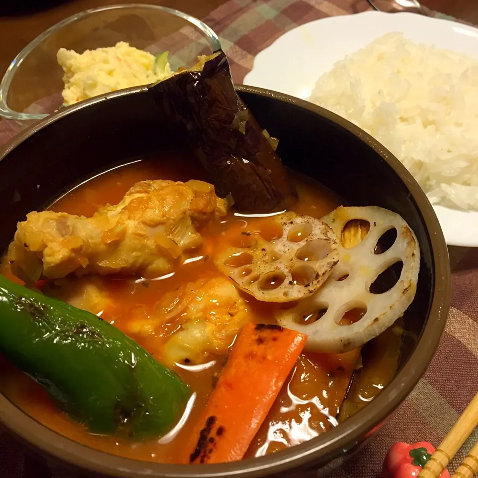 Snapdishの料理写真:スープカレー|Mさん