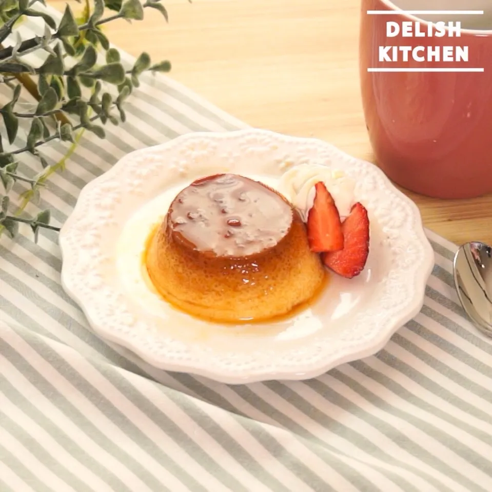 Snapdishの料理写真:至福のプリン #delishkitchen|DELISH KITCHENさん