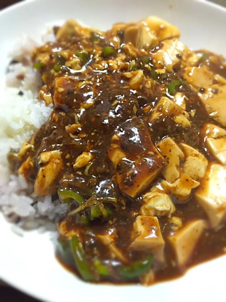 コクと辛さの黒麻婆丼(*^◯^*)|ギムレットさん