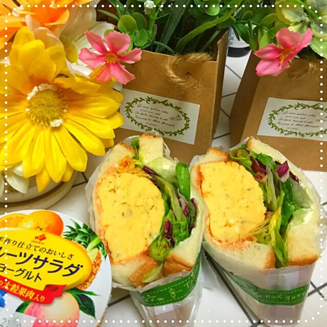 お弁当♡•*¨*•.¸¸♬︎ディルとクリチのオムレツサンド♡|Mehco Coconutvanillaさん