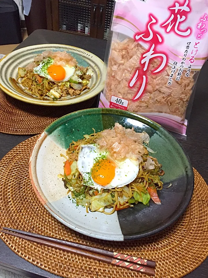 ありがとうございます♡花ふわりで焼きそば|amumuさん