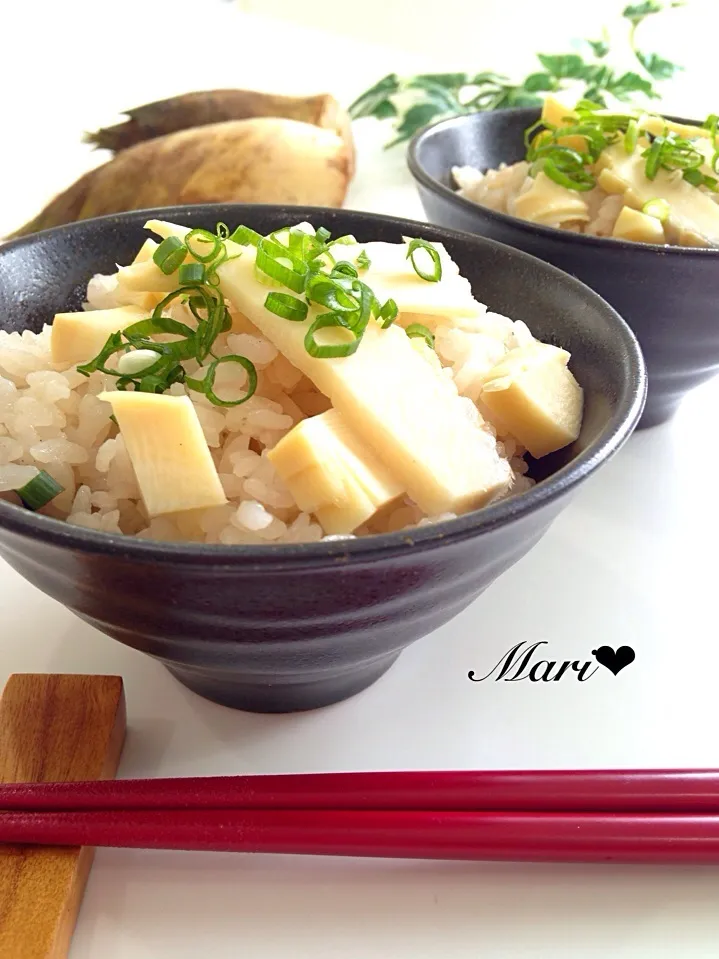 Snapdishの料理写真:春の味覚♡筍ご飯|Mariさん