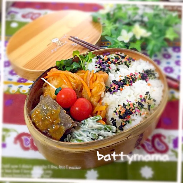 鶏ムネ肉の南蛮漬け～♡battymamaの節約しても美味しいお弁当♡|ばってぃーまま＠♪さん