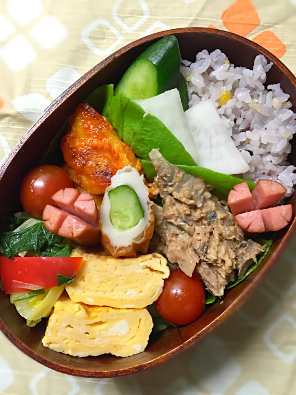 Snapdishの料理写真:4/11 お弁当|よっちゃんまるさん