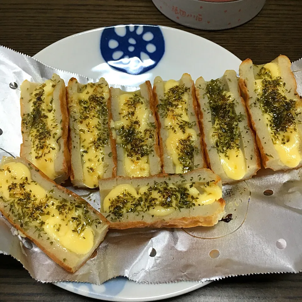 Snapdishの料理写真:ちくわオーブン焼き|ゆーてぃさん