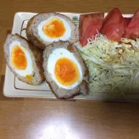 Snapdishの料理写真:スコッチエッグ|あかねさん