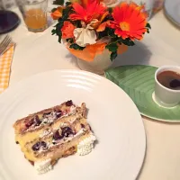 slice of moskow cake and coffee|KellyCoさん