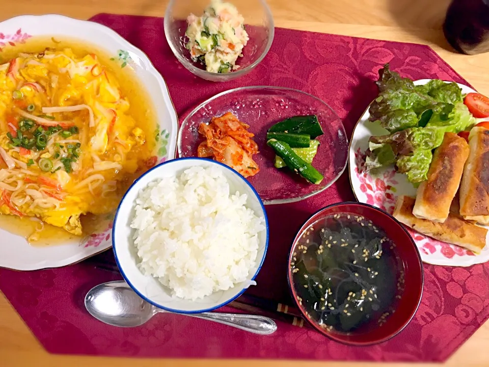 2016.4.11 晩ごはん⭐️|ゆきなこもちさん