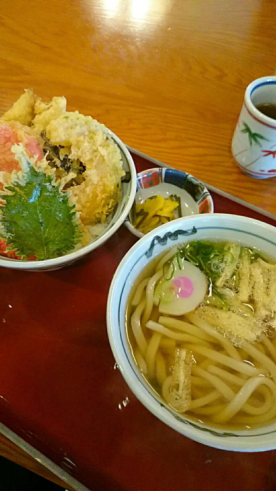 鶏天丼とうどん|nobさん