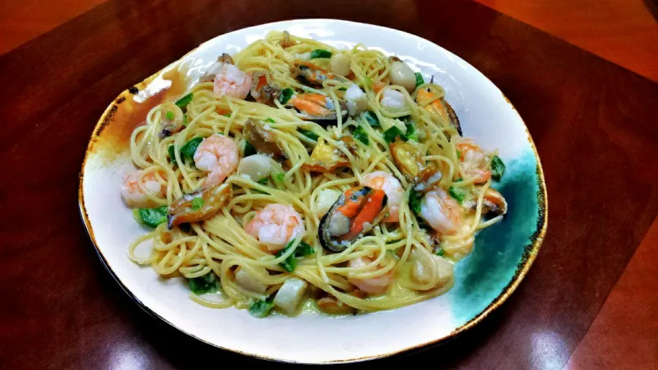 seafood pasta|steven z.y.さん