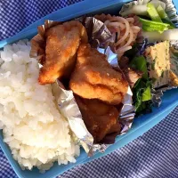 息子のお弁当|おじさんさん