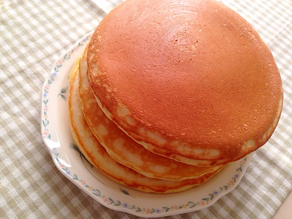 ホットケーキ♡ 綺麗に焼けました|あっこぷーさん