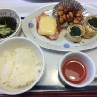 Snapdishの料理写真:4/12朝ごはん|透析ドットコム/ダイエット中(´Д` )さん