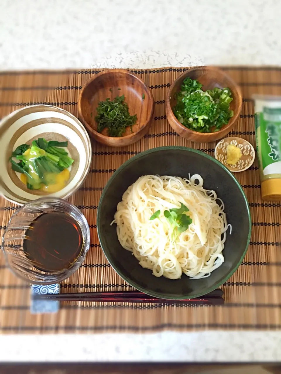 そうめん|野尻湖さん