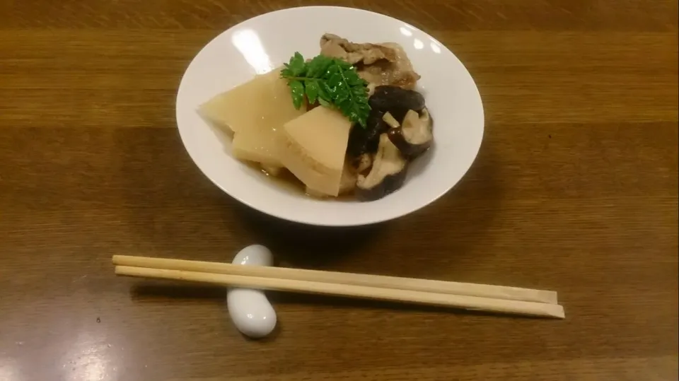 筍の煮物、木の芽添え|チャーリーさん