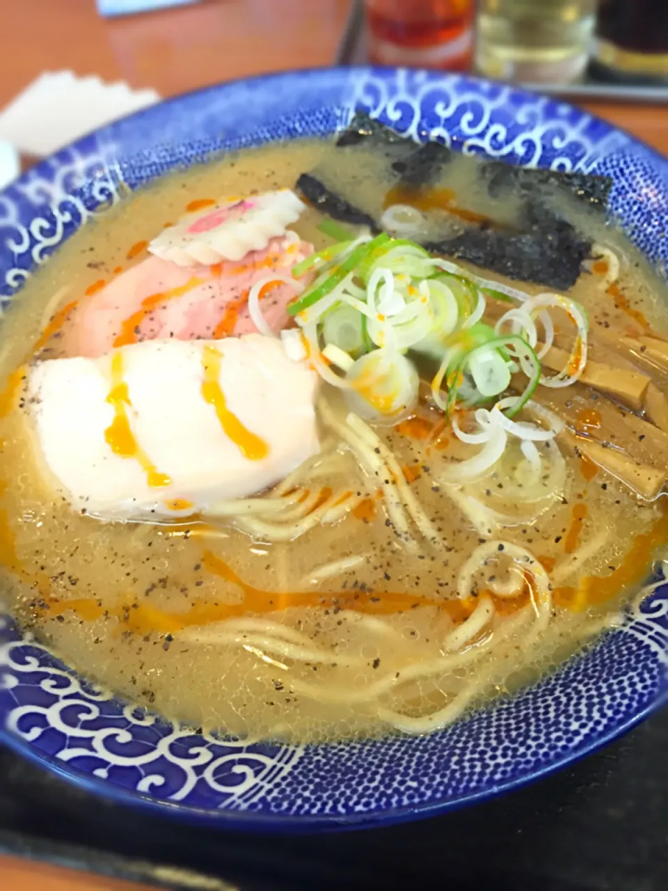 濃厚鶏煮干ラーメン|wildcat山猫さん