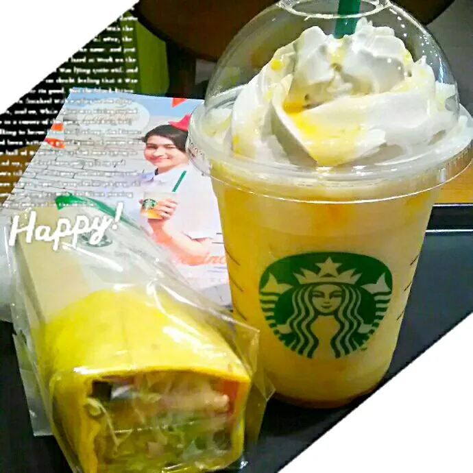 💛アプリコット ハニー 
            ソイクリーム  フラペチーノ💛
ε≡≡ﾍ( ´∀`)ﾉ滑り込みセーフ💨|ひとみんΨ(*´∀｀)Ψさん