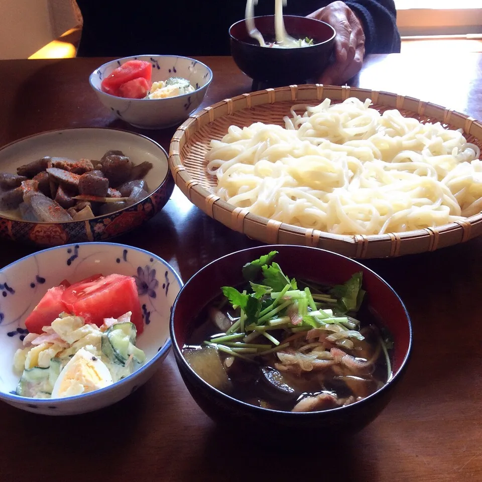 実家でランチ 讃岐うどん 2016.4.12|キラ姫さん