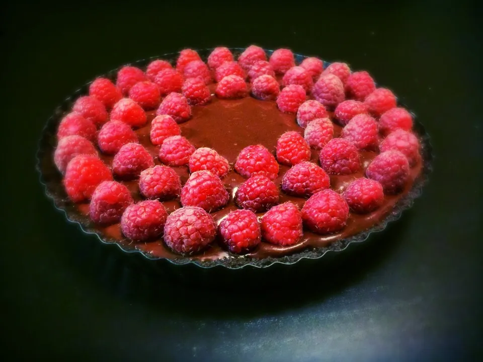 Raspberry chocolate tart|Marketa Pistekovaさん