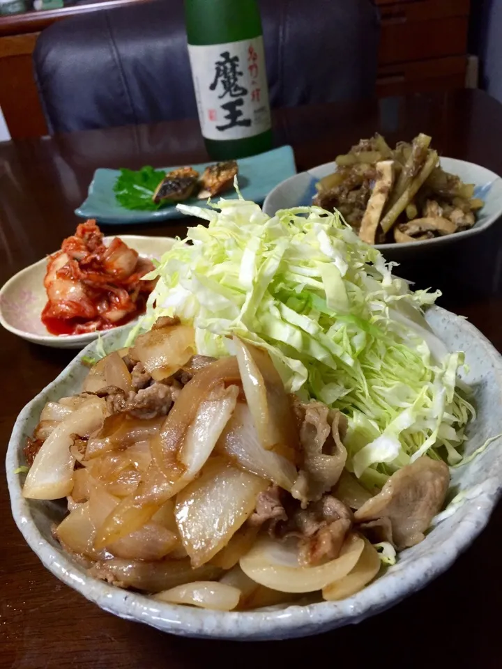 ✨今宵のやっつけ晩ご飯w✨|中さんさん