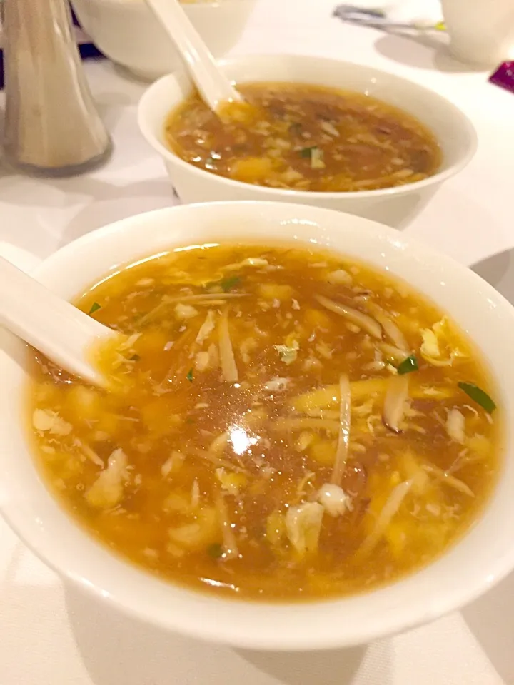 Minced fish & bamboo shoot soup|Sky Blueさん