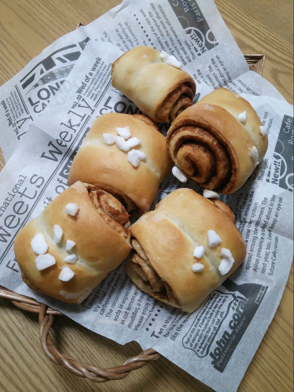 Noriko❤(｡☌ᴗ☌｡)❤️さんの勝手にパン祭りw シナモンロールᒼᑋªᐢ*✦⋆◡̈♥︎|seri-chanさん