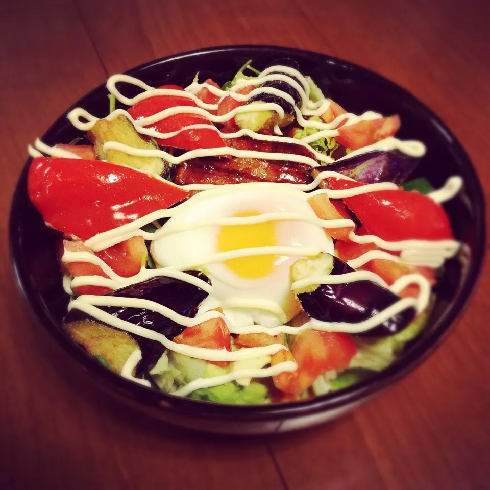 野菜たっぷりロコモコ丼|ゆきっちん(・8・)さん