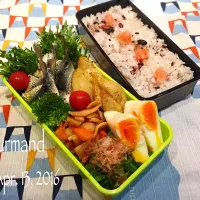 Snapdishの料理写真:2016.4.13 息子お弁当♪