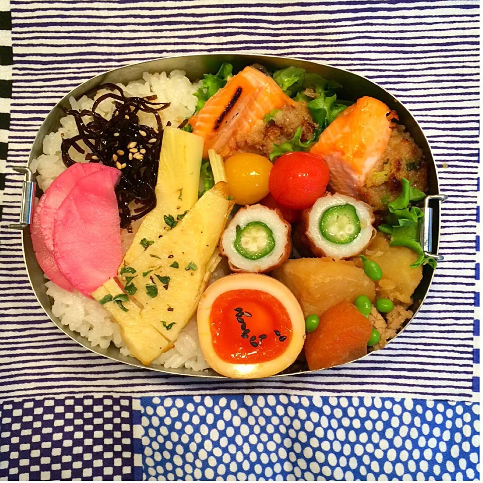 ノブさんのお弁当。|若太郎さん