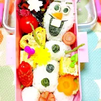 Snapdishの料理写真:オラフの弁/キャラ弁|リンさんさん