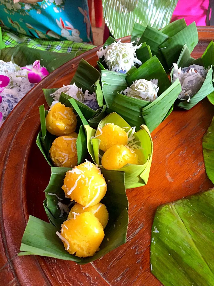 Thai tradition sweet@Photharam, Ratchaburi, Thailand.|Chalinee Kalyanamitraさん