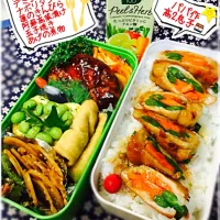 Snapdishの料理写真:パパ作高2息子弁当🍱