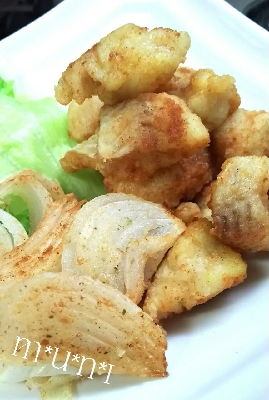 鱈と新玉ねぎのカレー風味唐揚げ🎵|key♪さん