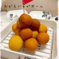 Snapdishの料理写真:リピ💕メイさんの料理 おからじゃかボール(๑❛ڡ❛๑)