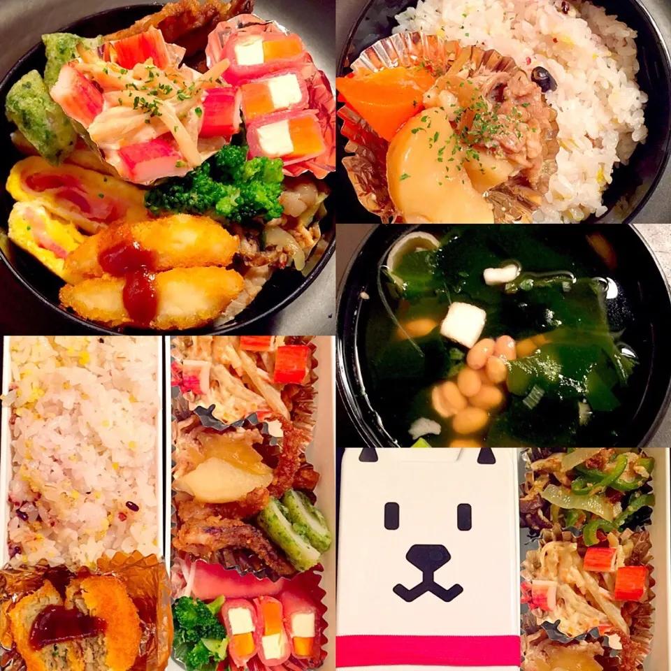 我が家のお弁当⁽⁽ ◝(´ω`♡)◟ ₎₎|Mikako Iidaさん