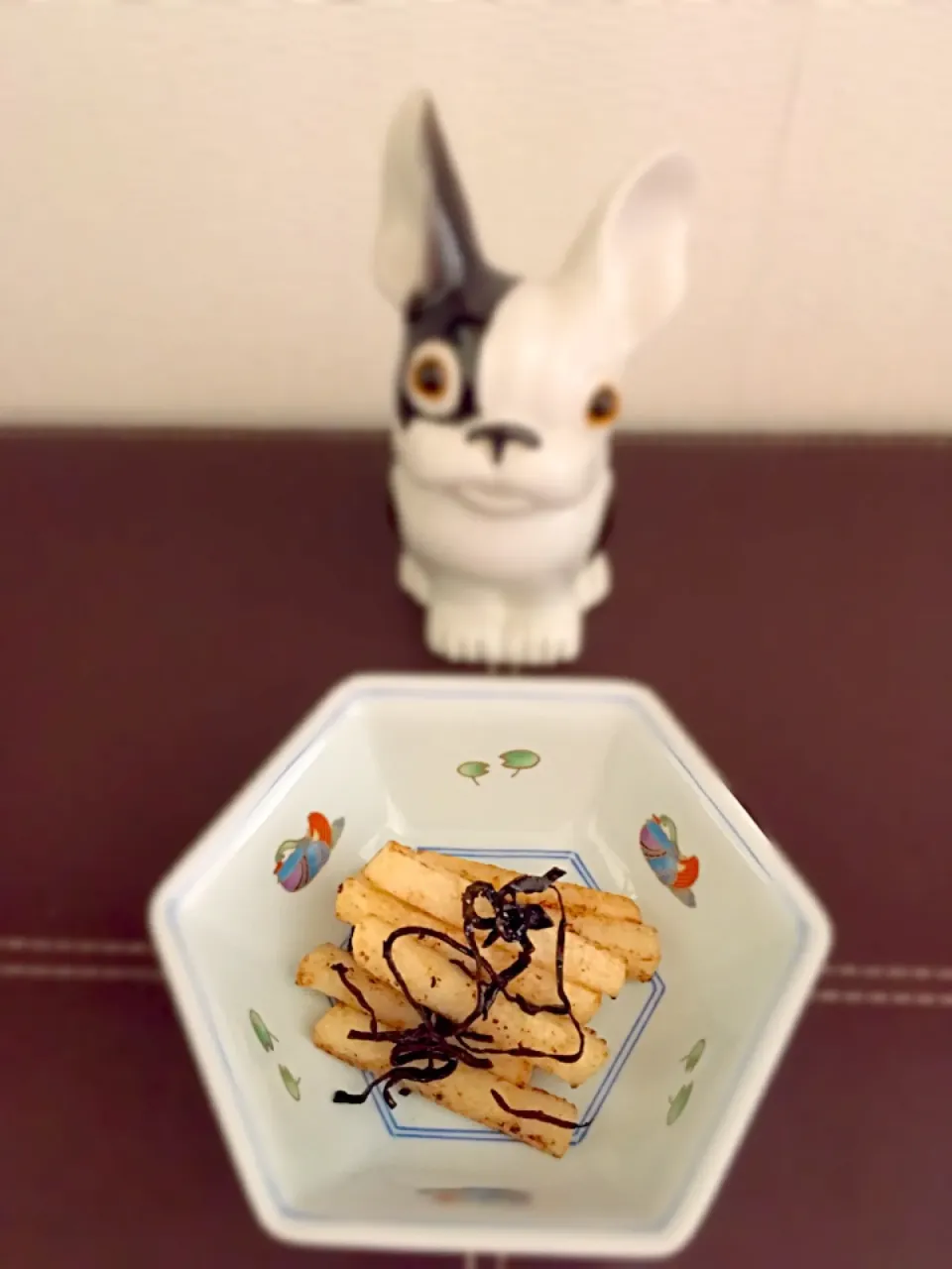 Snapdishの料理写真:とろろ芋スティックバター昆布|Chocolatakさん