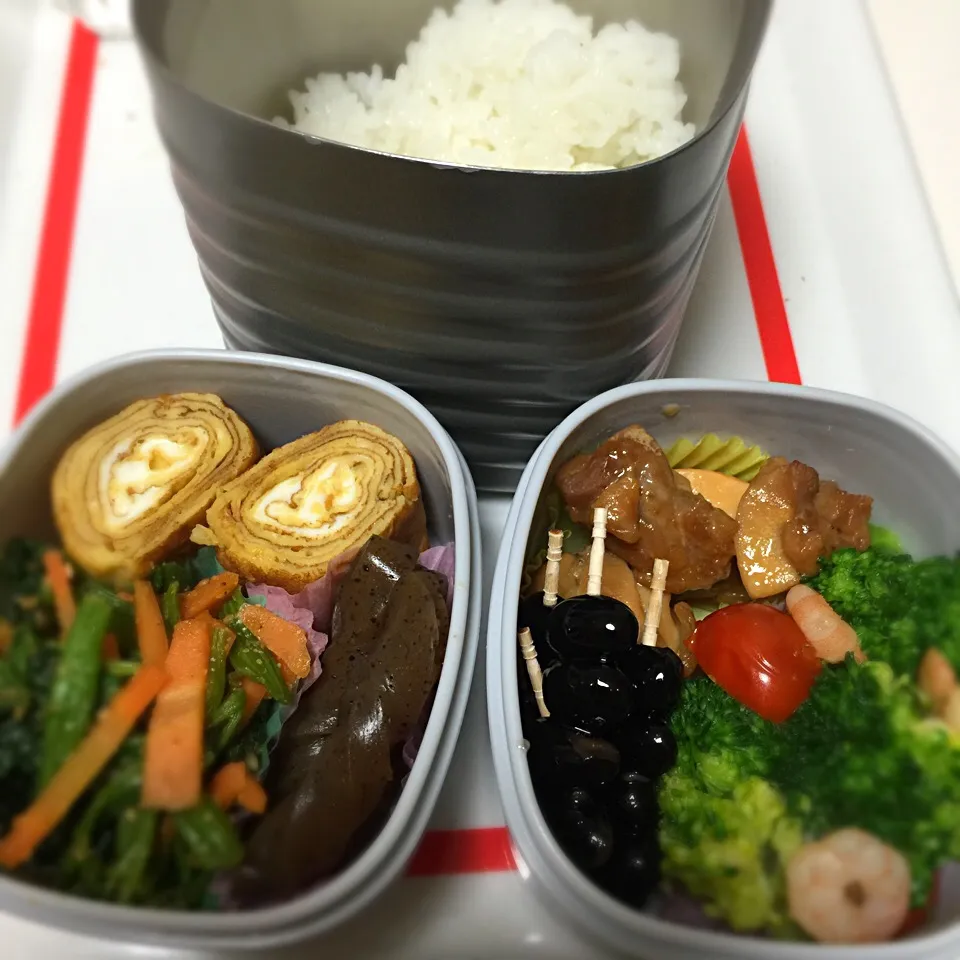 Snapdishの料理写真:4/14のお弁当|えりふぁすさん