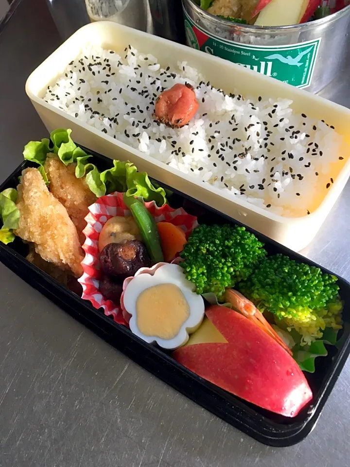 Snapdishの料理写真:パパ弁 【お花弁当】|たみちゃん（≧∇≦）さん