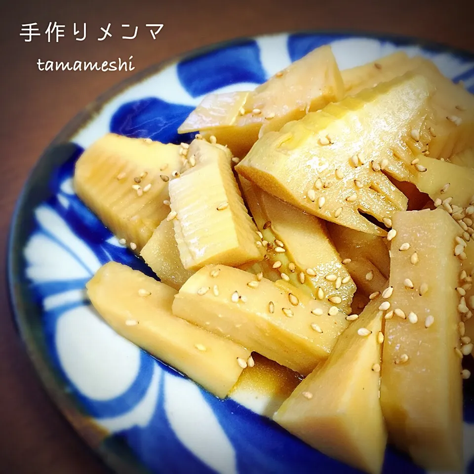 Snapdishの料理写真:のっちゃんの＊ おつまみ常備菜！手作りメンマ|tamaさん