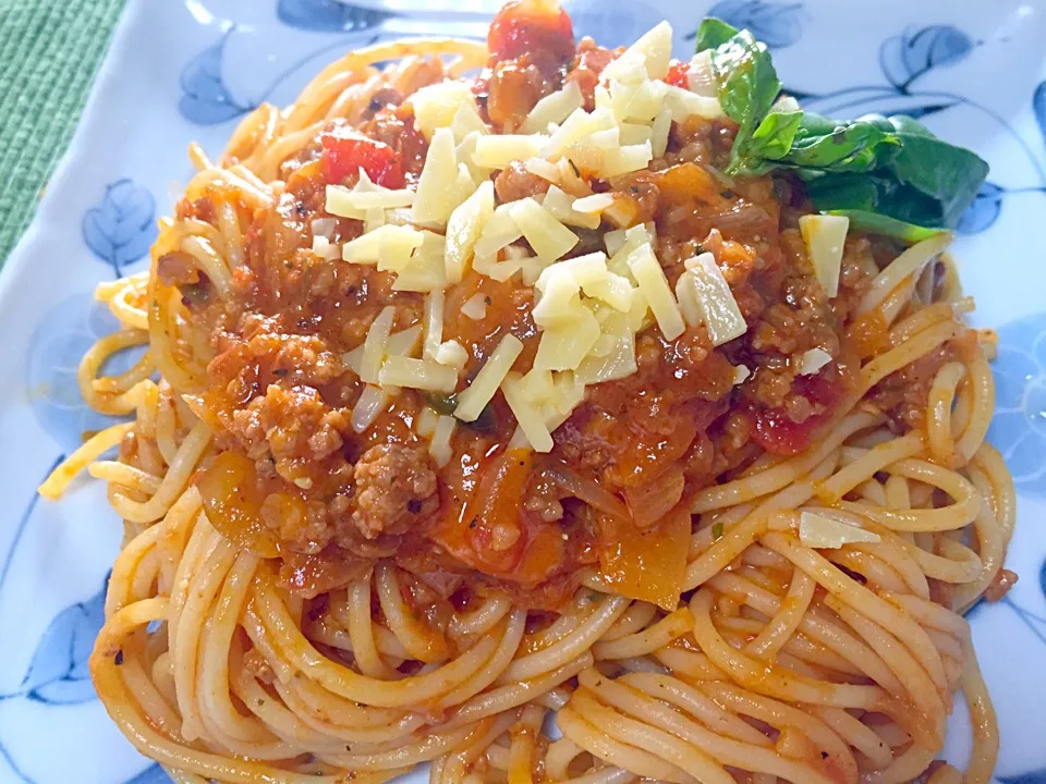 Colby Jack MeatSauce Spaghetti|Jaimie Alvarezさん