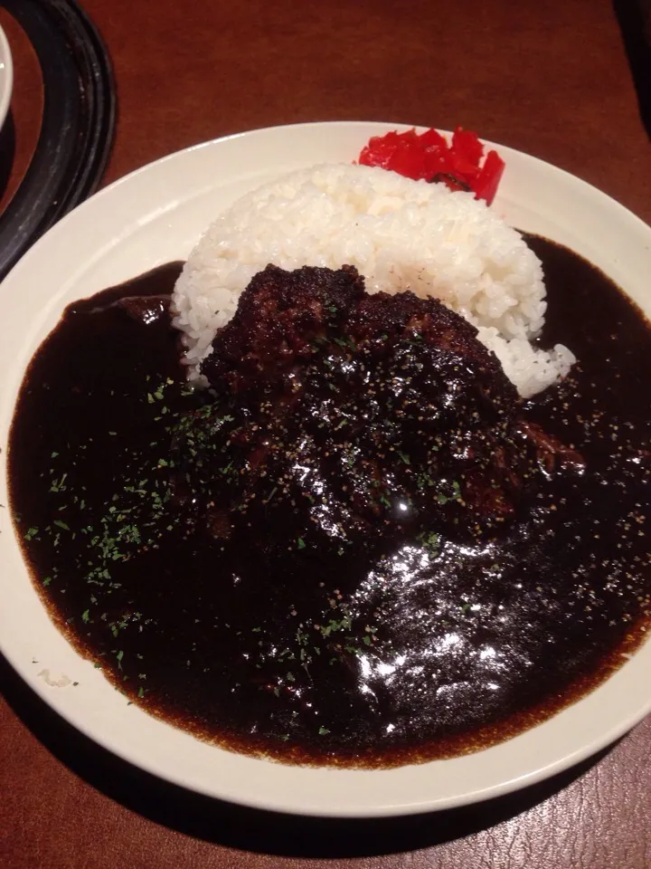 アメリカンワイルドチョコレートカウボーイカレー
ハンバーグカレー1000円|aynyaynyさん