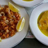 Salmon soup with Calamari|Jihanさん