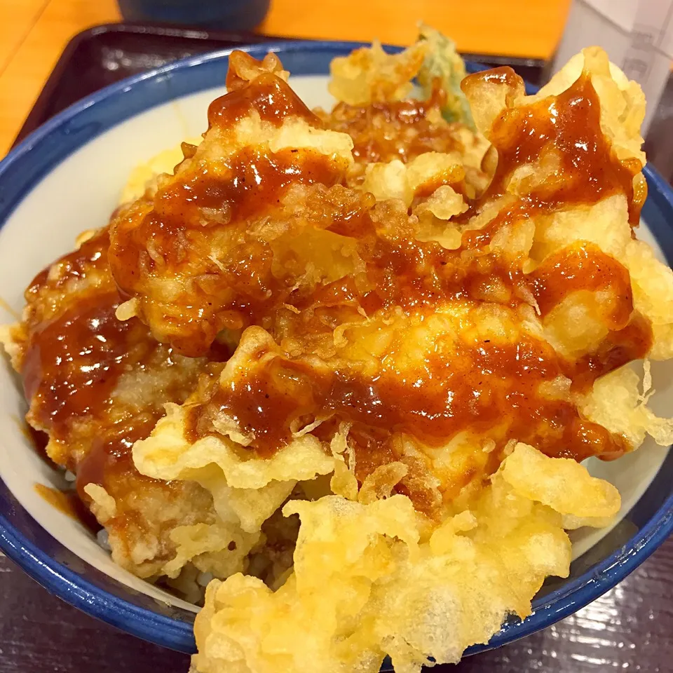 ハンバーグ天丼 テスト|麻生 一英さん