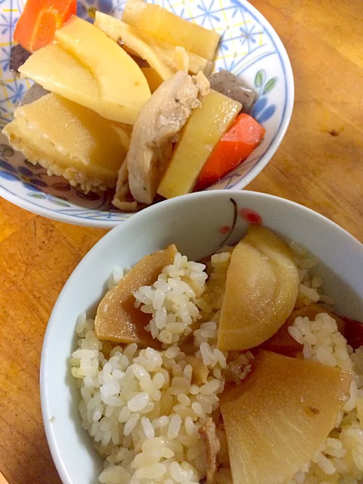 筍ご飯と筍入り筑前煮！|めぐりんさん