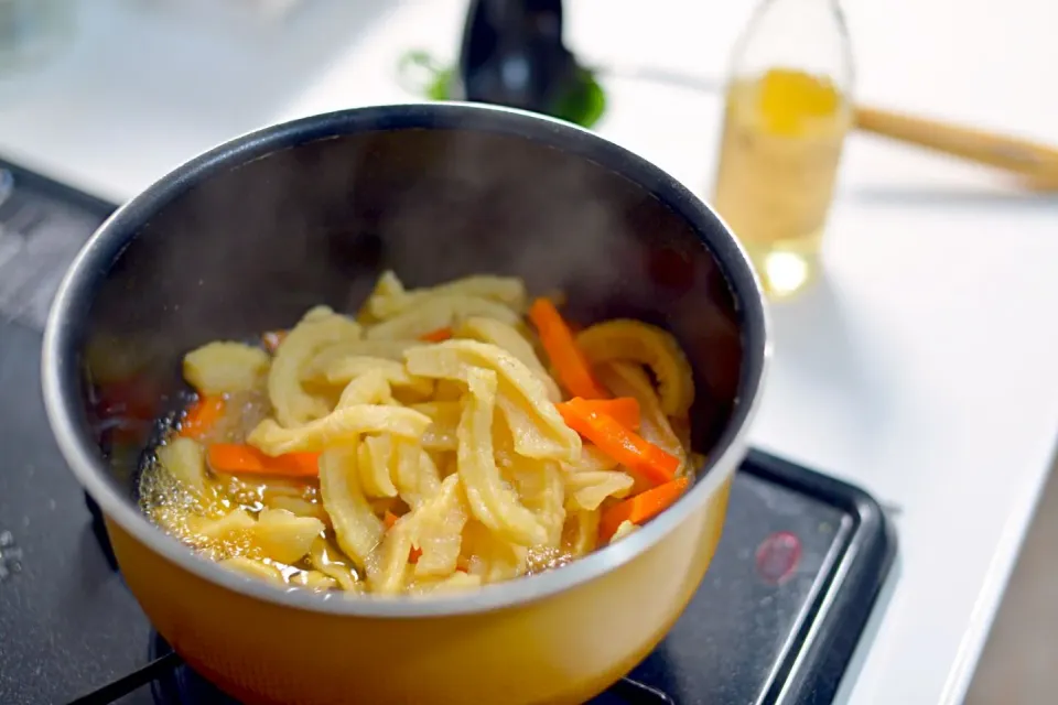 白醤油檸檬の切り干し大根煮🎶|さわ太郎さん