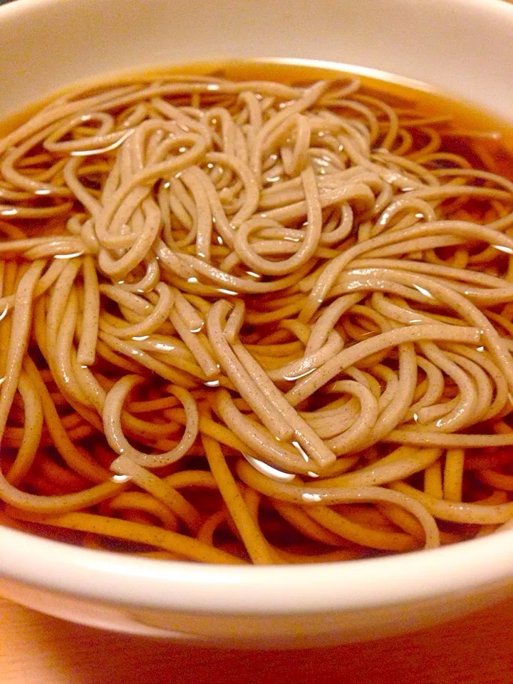 貰い物の日本三大蕎麦の出雲蕎麦！
蕎麦嫌いだけど、美味しかった！！|しらたま・るさん